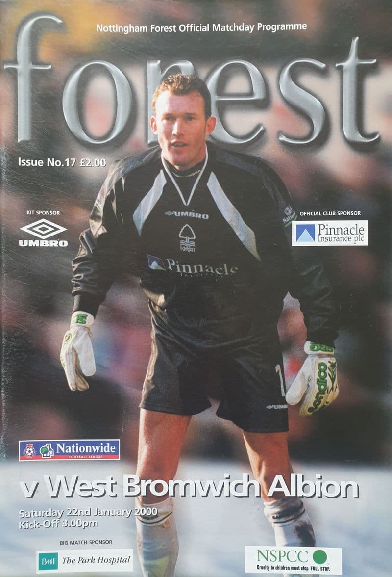Nottm Forest v WBA, Div 1 (2000, Jan 22nd)