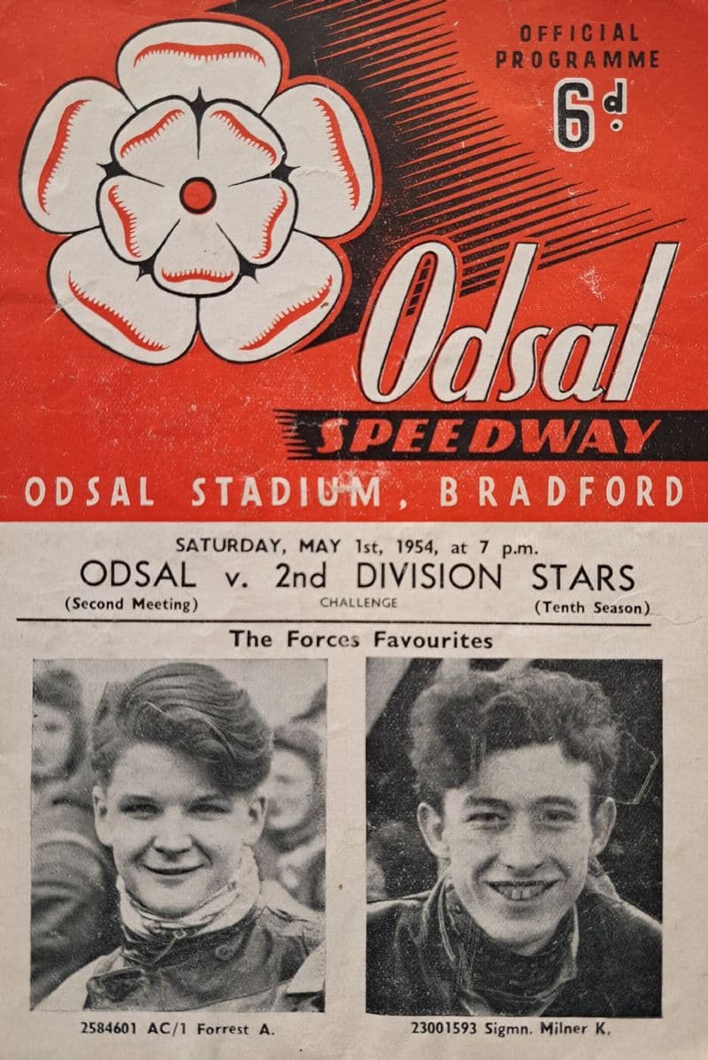 Odsal v 2nd Division Stars (1954, May 1st)