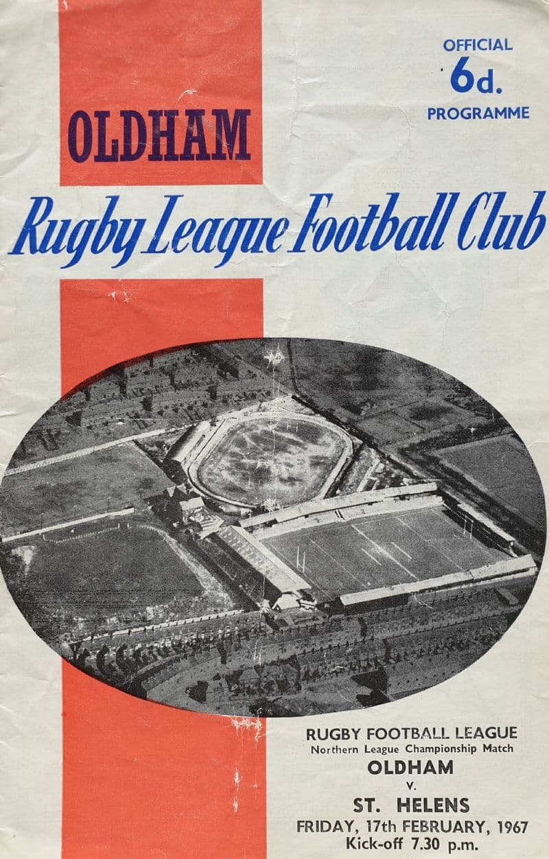 Oldham v St Helens (1967, Feb 17th)