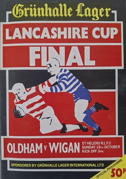 Oldham v Wigan, Lancs Cup F (1986, Oct 19th)