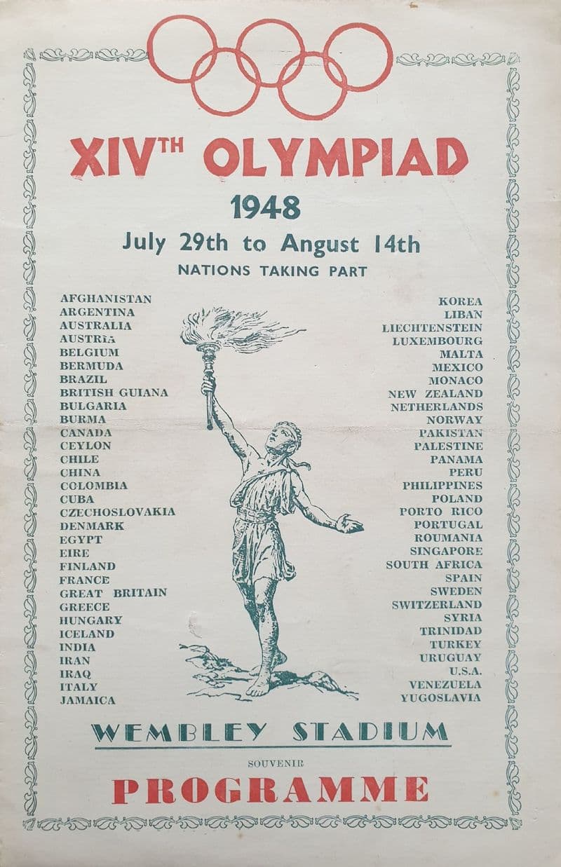 Olympic Games (London 1948) Programme of Events, Pirate Copy