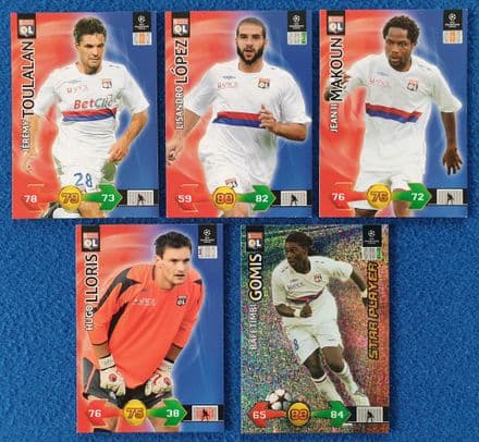 Olympique Lyonnais (2009-10 Champions League) 5 Cards