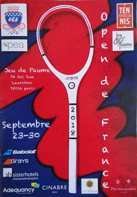 Open de France 2018 (Real Tennis)