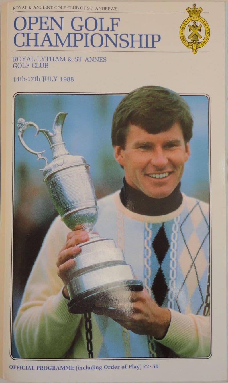 Open Golf Programme 1988 (St Andrews)