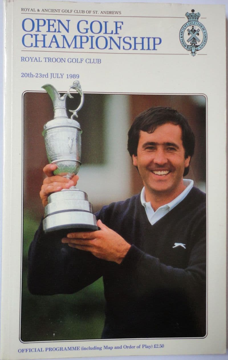Open Golf Programme 1989 (Royal Troon)