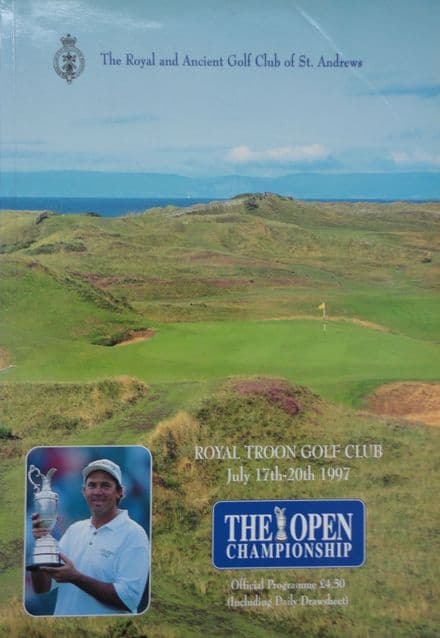 Open Golf Programme 1997 (Royal Troon)