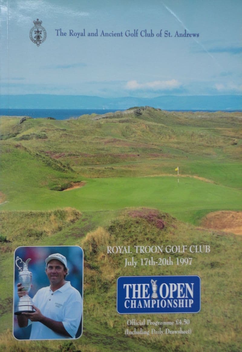 Open Golf Programme 1997 (Royal Troon)