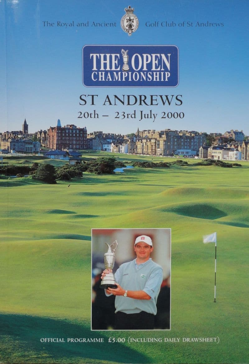 Open Golf Programme 2000 (St Andrews)