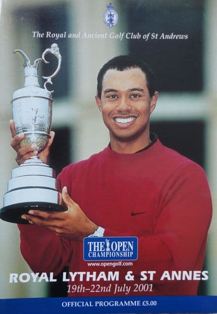 Open Golf Programme 2001 (Royal Lytham)
