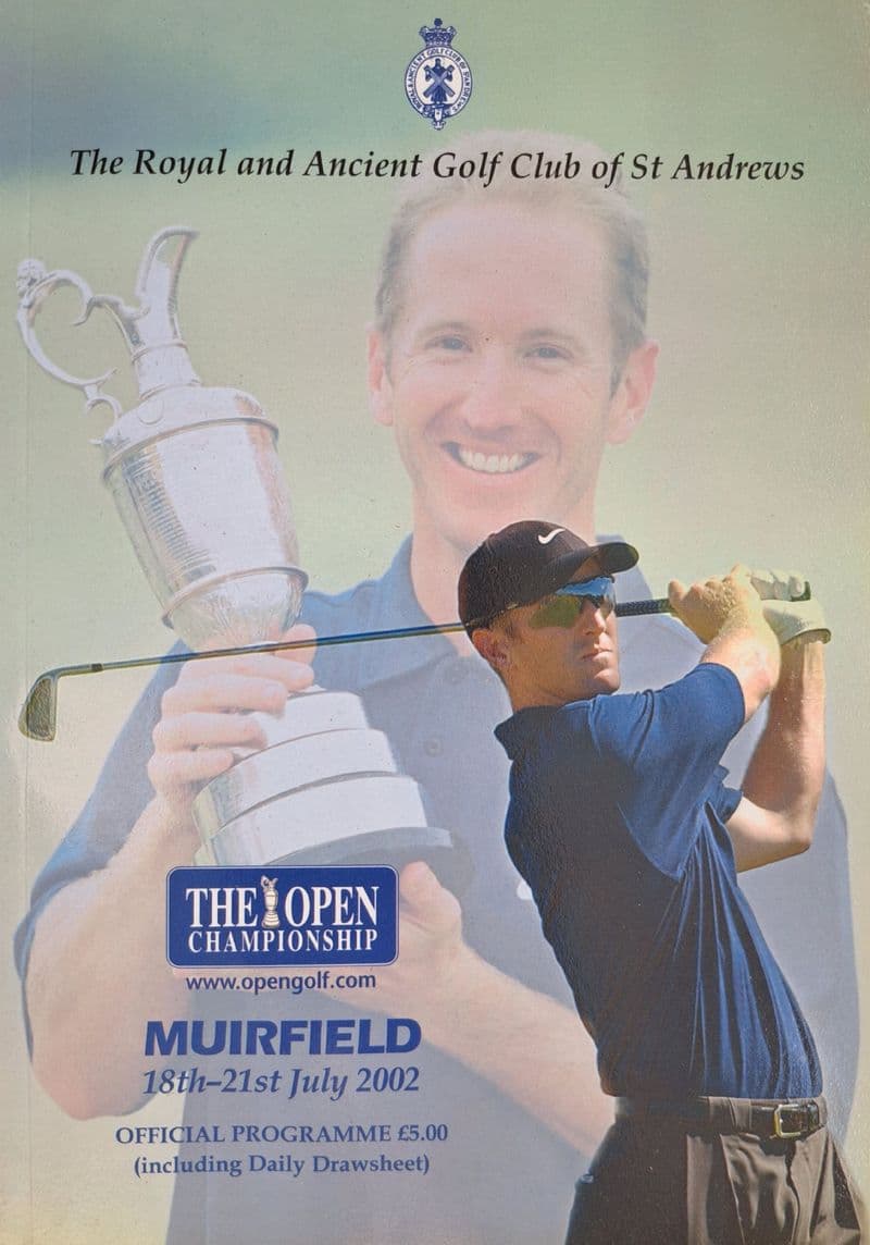 Open Golf Programme 2002 (Muirfield)