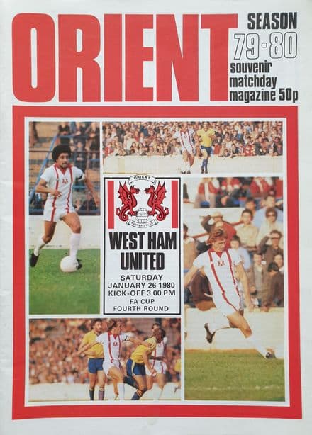 Orient v West Ham, FA Cup Rnd 4 (1980, Jan 26th)