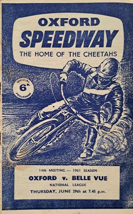 Oxford v Belle Vue (1961, Jun 29th)