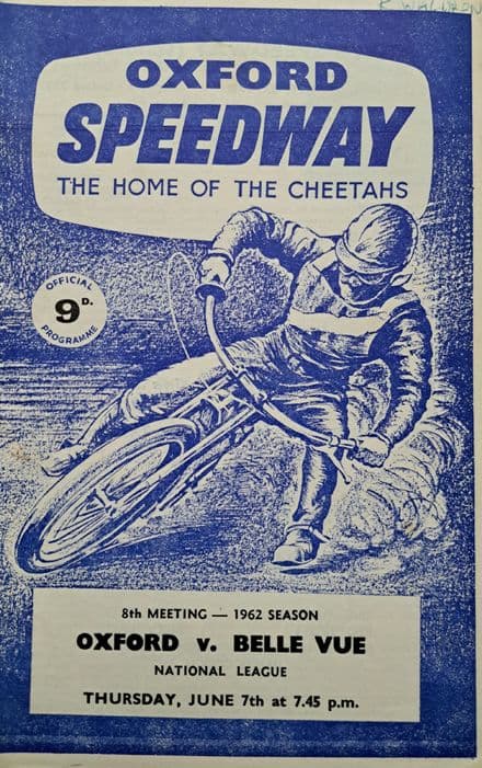 Oxford v Belle Vue (1962, Jun 7th)
