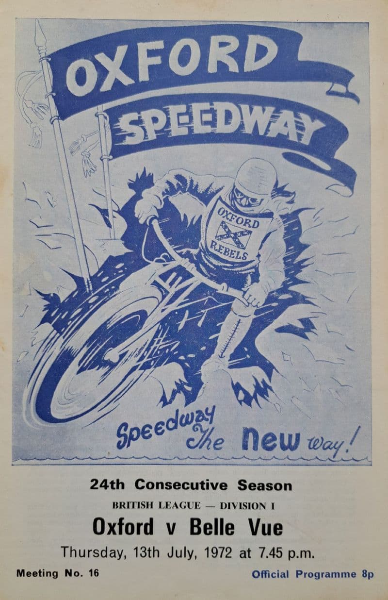 Oxford v Belle Vue (1972, Jul 13th)