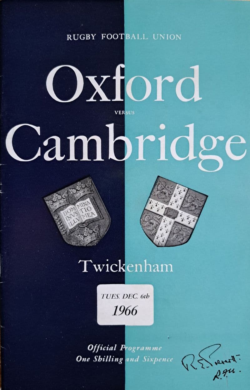 Oxford v Cambridge (1966, Dec 6th)