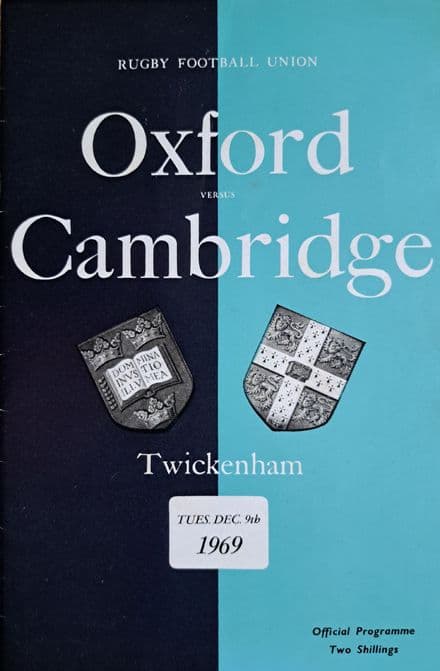 Oxford v Cambridge (1969, Dec 9th)