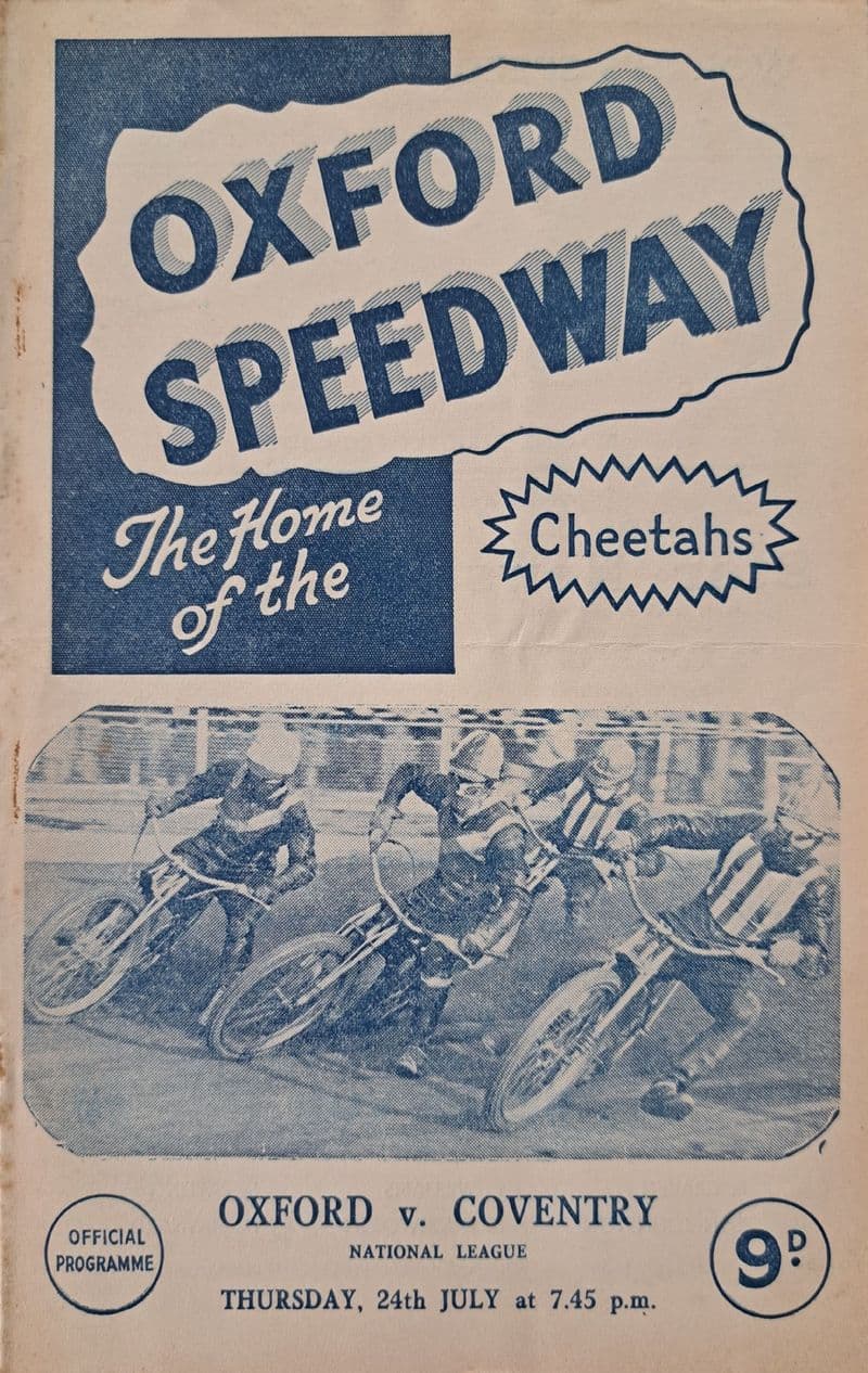 Oxford v Coventry (1958, Jul 24th)