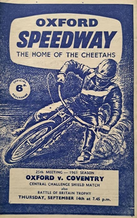 Oxford v Coventry (1961, Sep 14th)