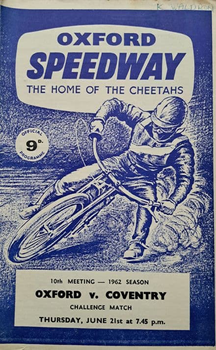 Oxford v Coventry (1962, Jun 21st)