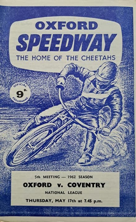 Oxford v Coventry (1962, May 17th)