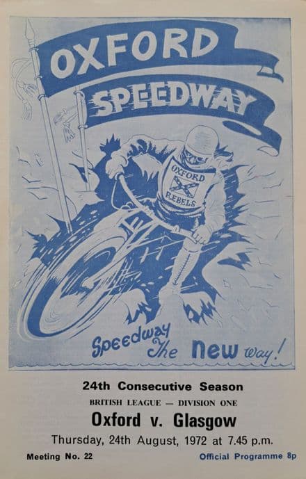 Oxford v Glasgow (1972, Aug 24th)