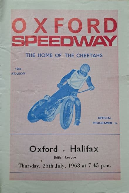 Oxford v Halifax (1968, Jul 25th)