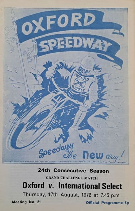 Oxford v International Select (1972, Aug 17th)