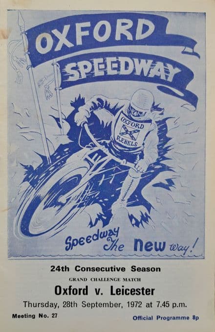 Oxford v Leicester (1972, Sep 28th)
