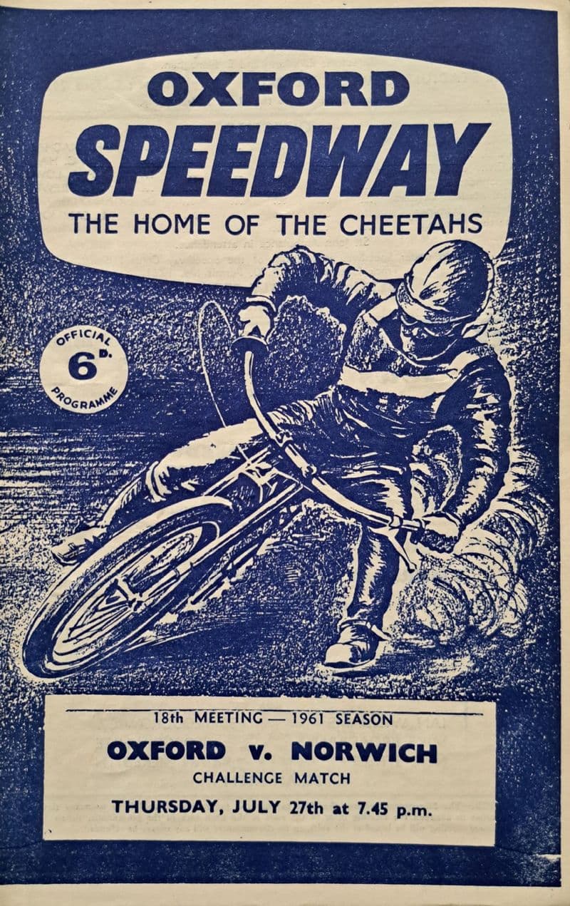 Oxford v Norwich (1961, Jul 27th)