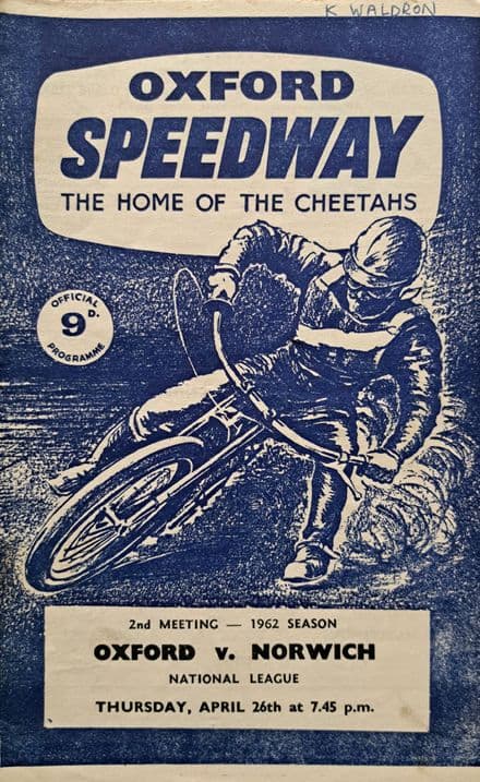 Oxford v Norwich (1962, Apr 26th)