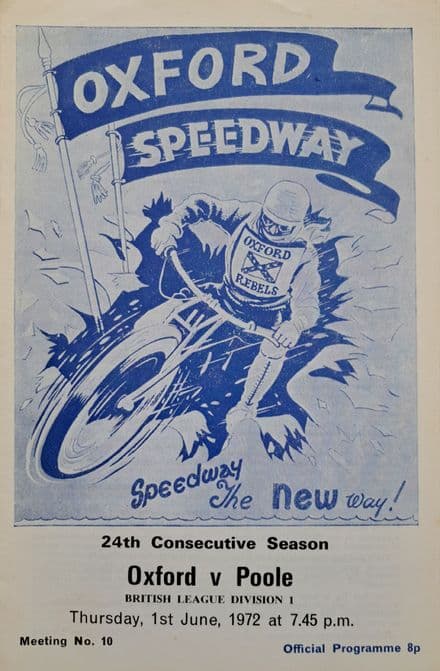 Oxford v Poole (1972, Jun 1st)