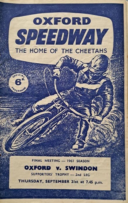 Oxford v Swindon (1961, Sep 21st)