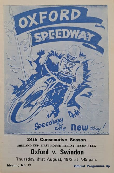 Oxford v Swindon (1972, Aug 31st)