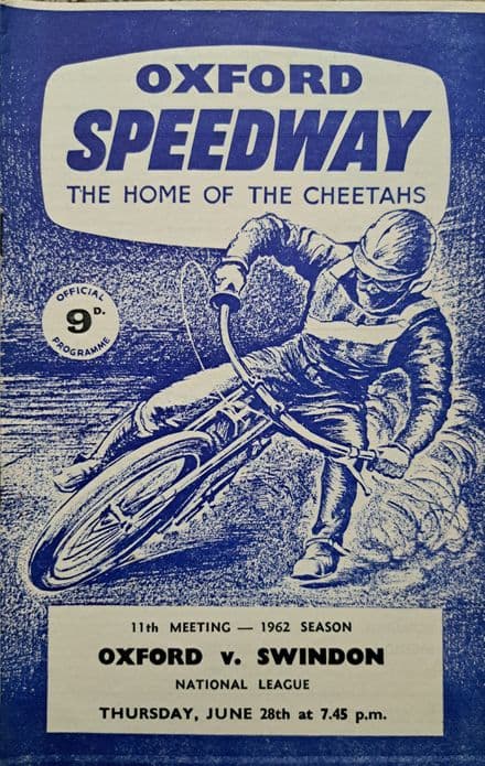 Oxford v Swindon (1972, Jul 27th)