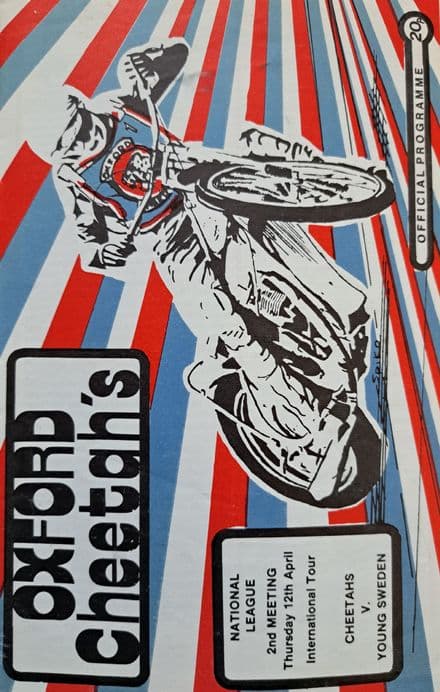 Oxford v Young Sweden (1979, Apr 12th) SIGNED