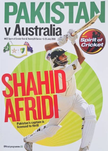 Pakistan v Australia (2010, Jul 5th-25th)