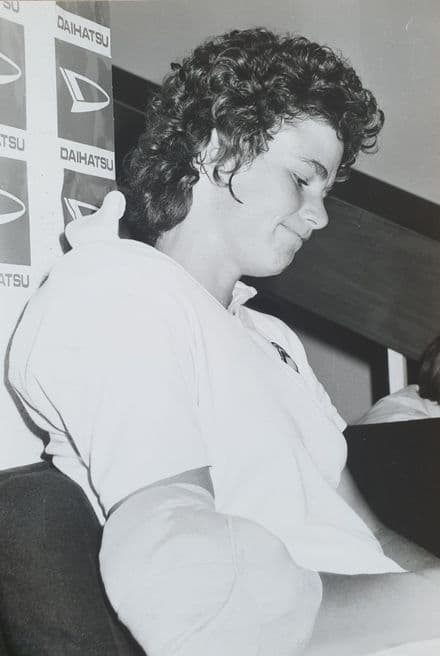 Pam Shriver Press Photo (Brighton)