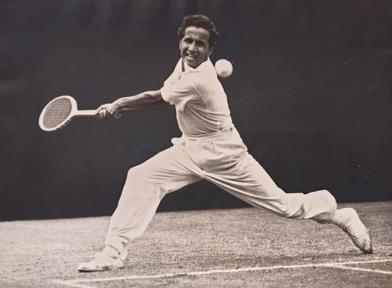 Pancho Segura Press Photo (Wimbledon, 1946 or 47)