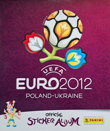 Panini EURO 2012, Album and 123 Stickers