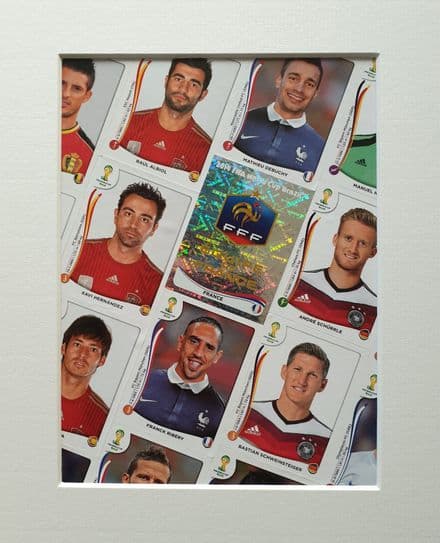 Panini World Cup 2014, Framed Sticker Montage