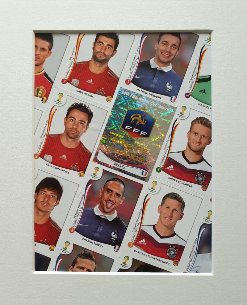 Panini World Cup 2014, Framed Sticker Montage