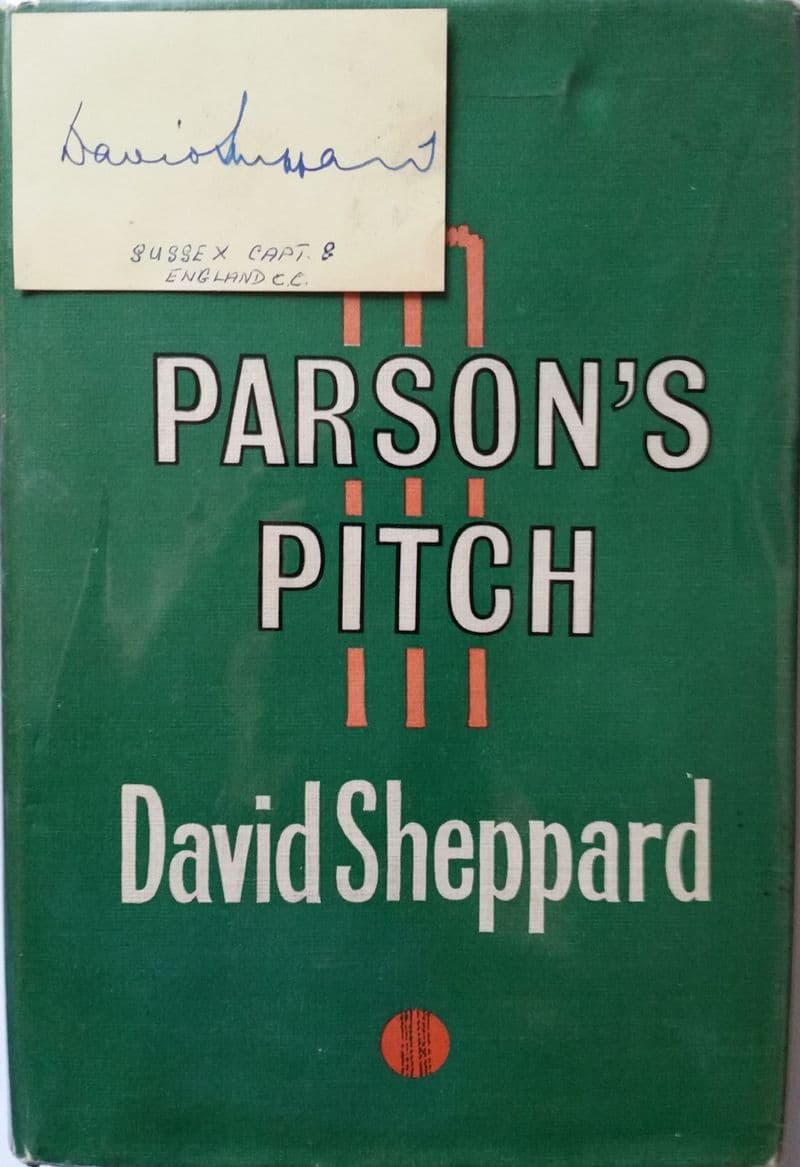 Parson's Pitch by David Sheppard (SIGNED COPY)