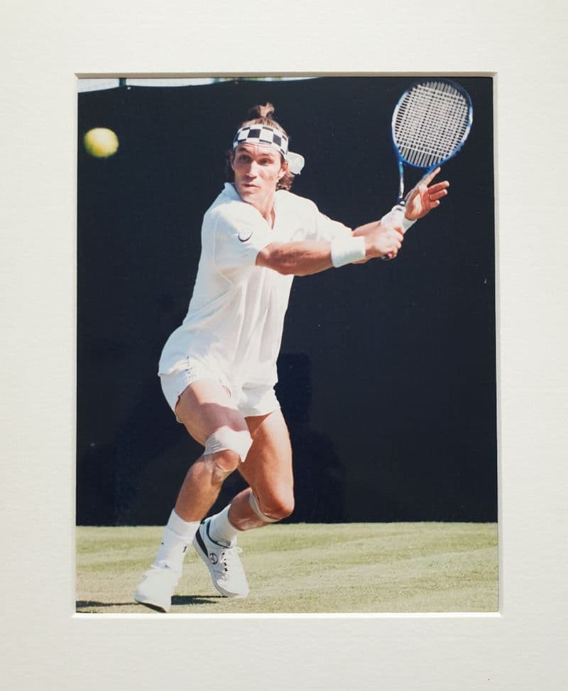 Pat Cash Colour Press Photo (Wimbledon, 1995)