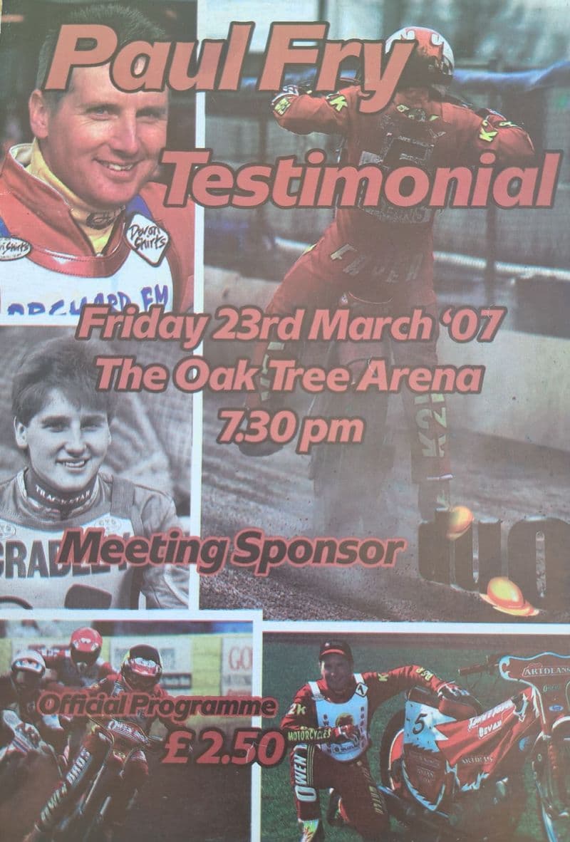 Paul Fry Testimonial (2007, Mar 23rd)