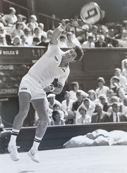 Paul McNamee Press Photo (Wimbledon, 1982)
