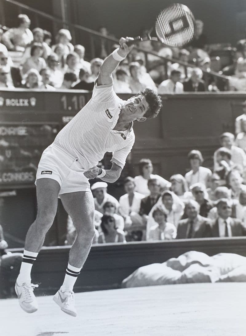 Paul McNamee Press Photo (Wimbledon, 1982)