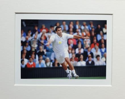 Pete Sampras Colour Photo (Wimbledon) "Forehand"