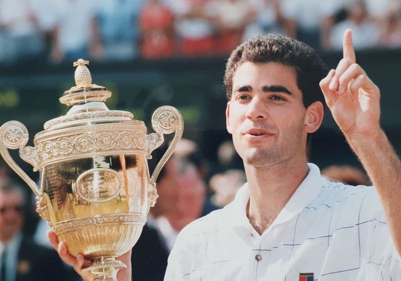 Pete Sampras Colour Photo (Wimbledon)