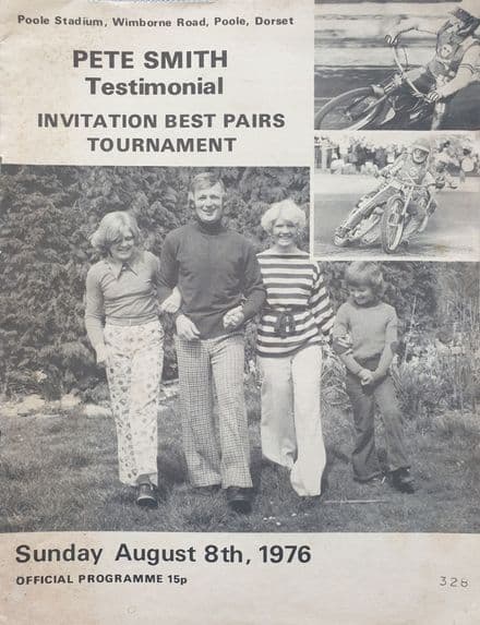 Pete Smith Testimonial (1976, Aug 8th)