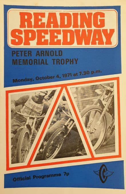 Peter Arnold Memorial Trophy (1971, Oct 4th)